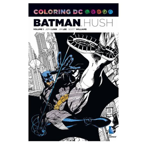 Batman: Hush Coloring Book